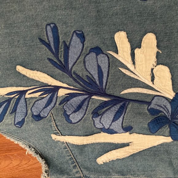 Anthropolgie NWOT denim sleeveless dress - Picture 3 of 9